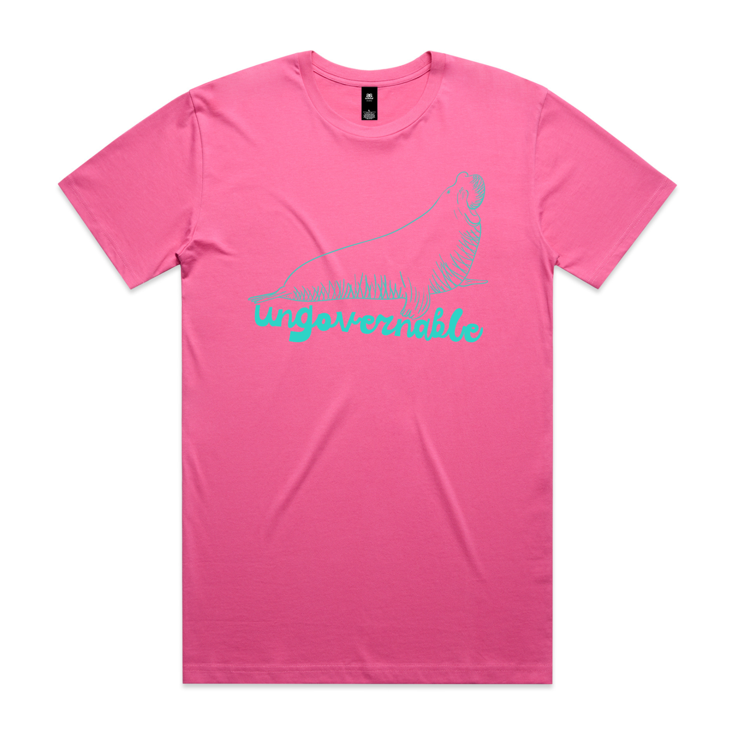 ungovernable - neil the seal graphic t-shirt