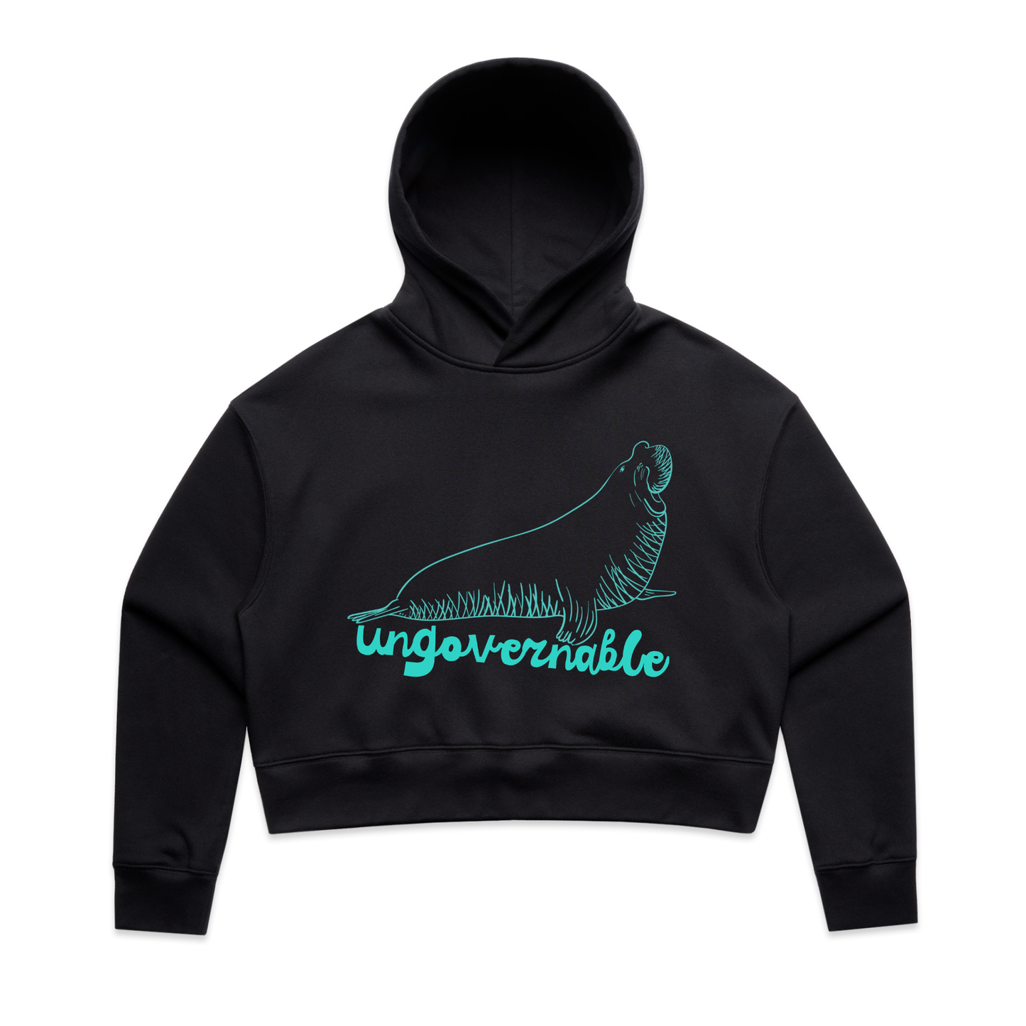 neil the seal - ungovernable - graphic hoodie