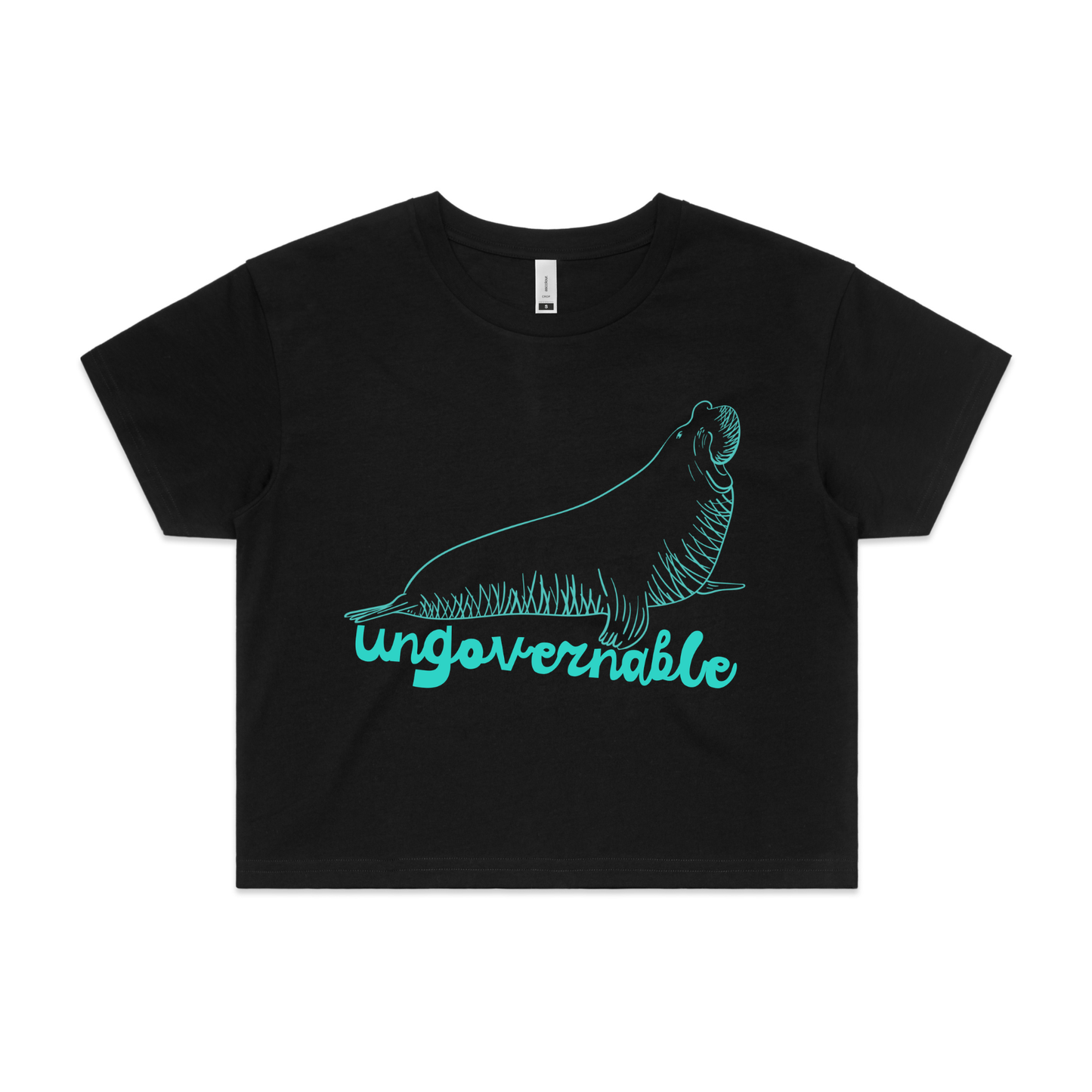 neil the seal - ungovernable - graphic hoodie