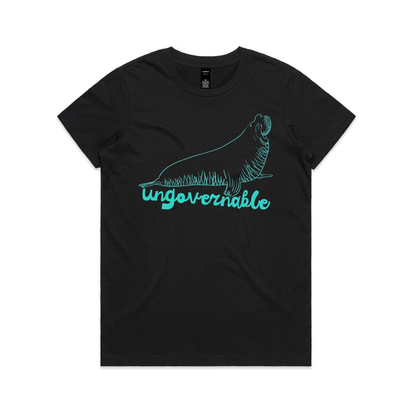 ungovernable - neil the seal graphic t-shirt