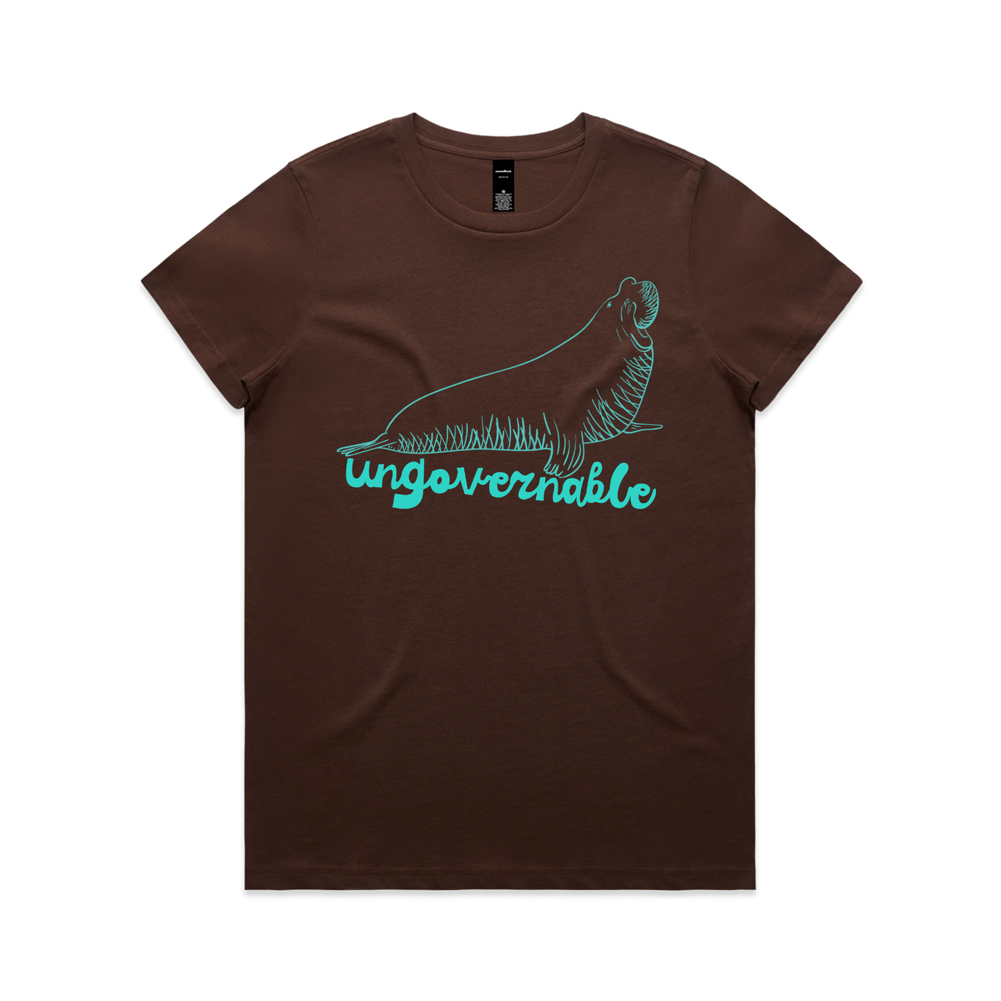 ungovernable - neil the seal graphic t-shirt