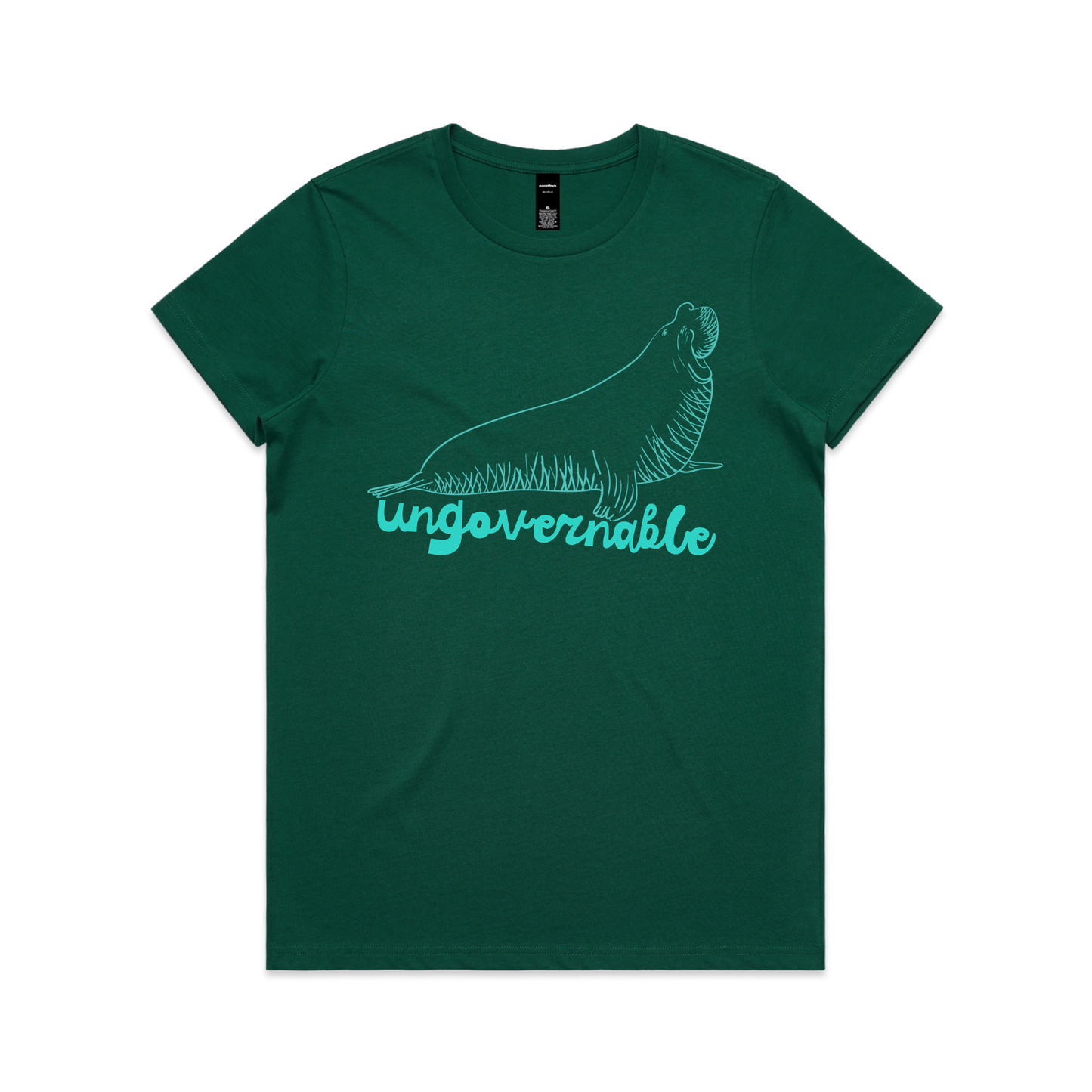 ungovernable - neil the seal graphic t-shirt