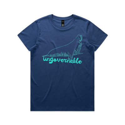 ungovernable - neil the seal graphic t-shirt