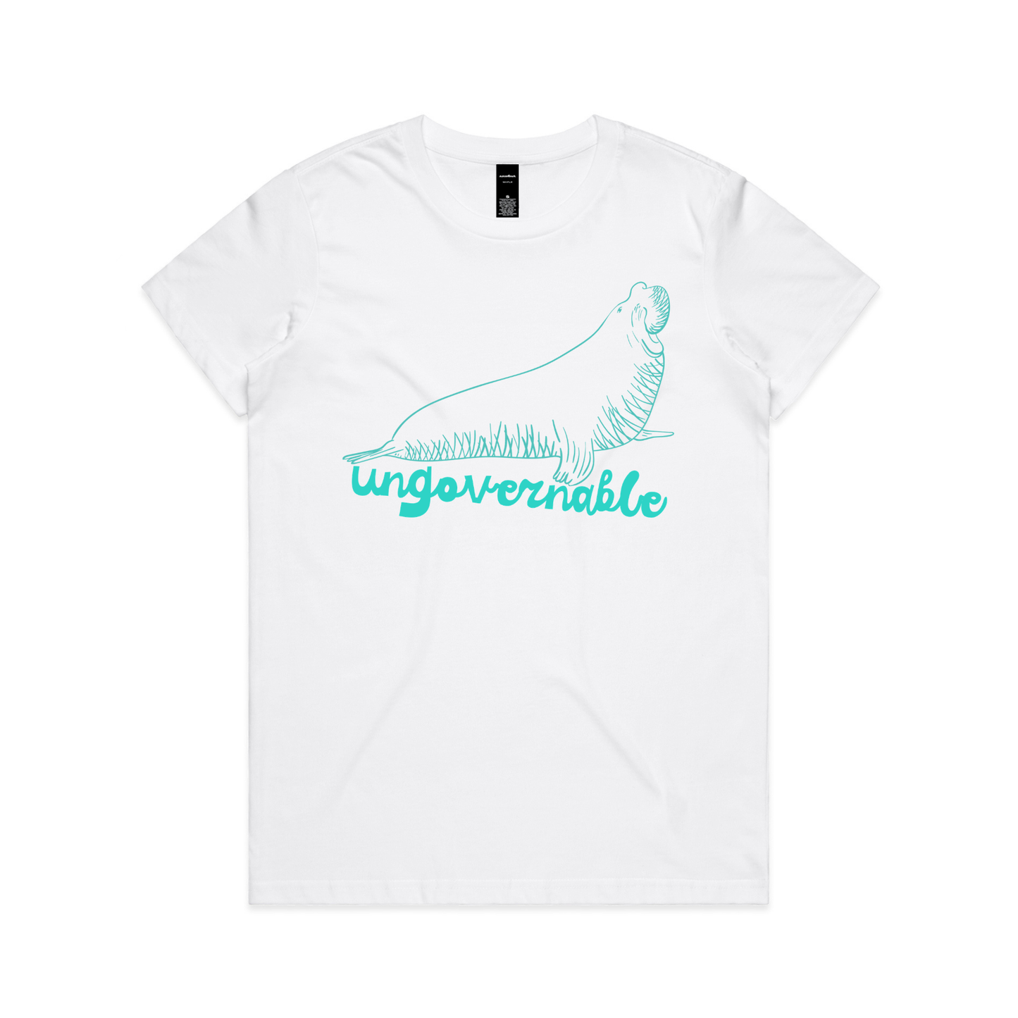 ungovernable - neil the seal graphic t-shirt