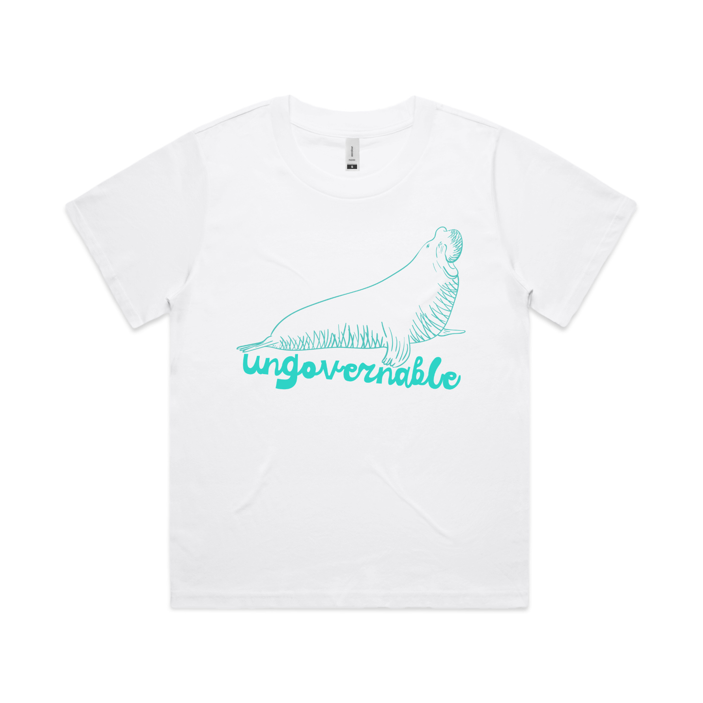 ungovernable - neil the seal graphic t-shirt