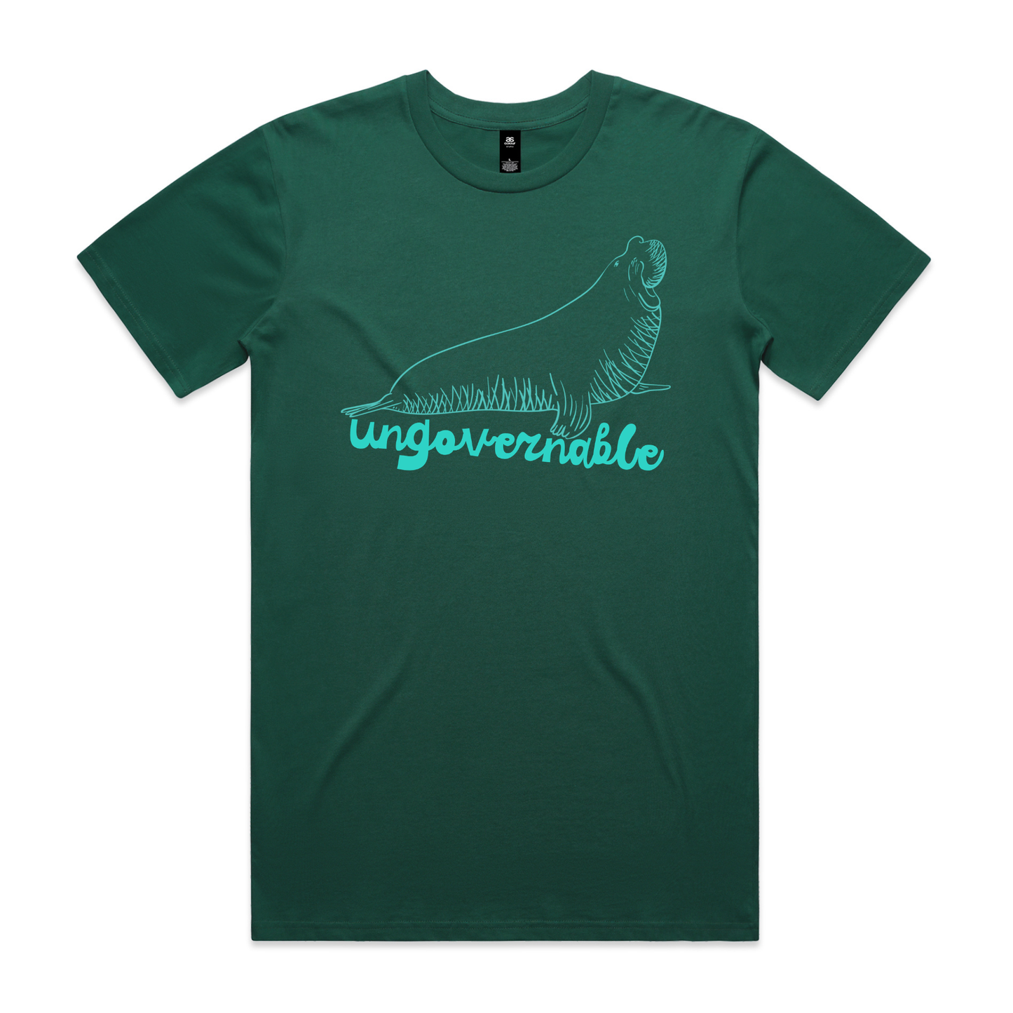 ungovernable - neil the seal graphic t-shirt
