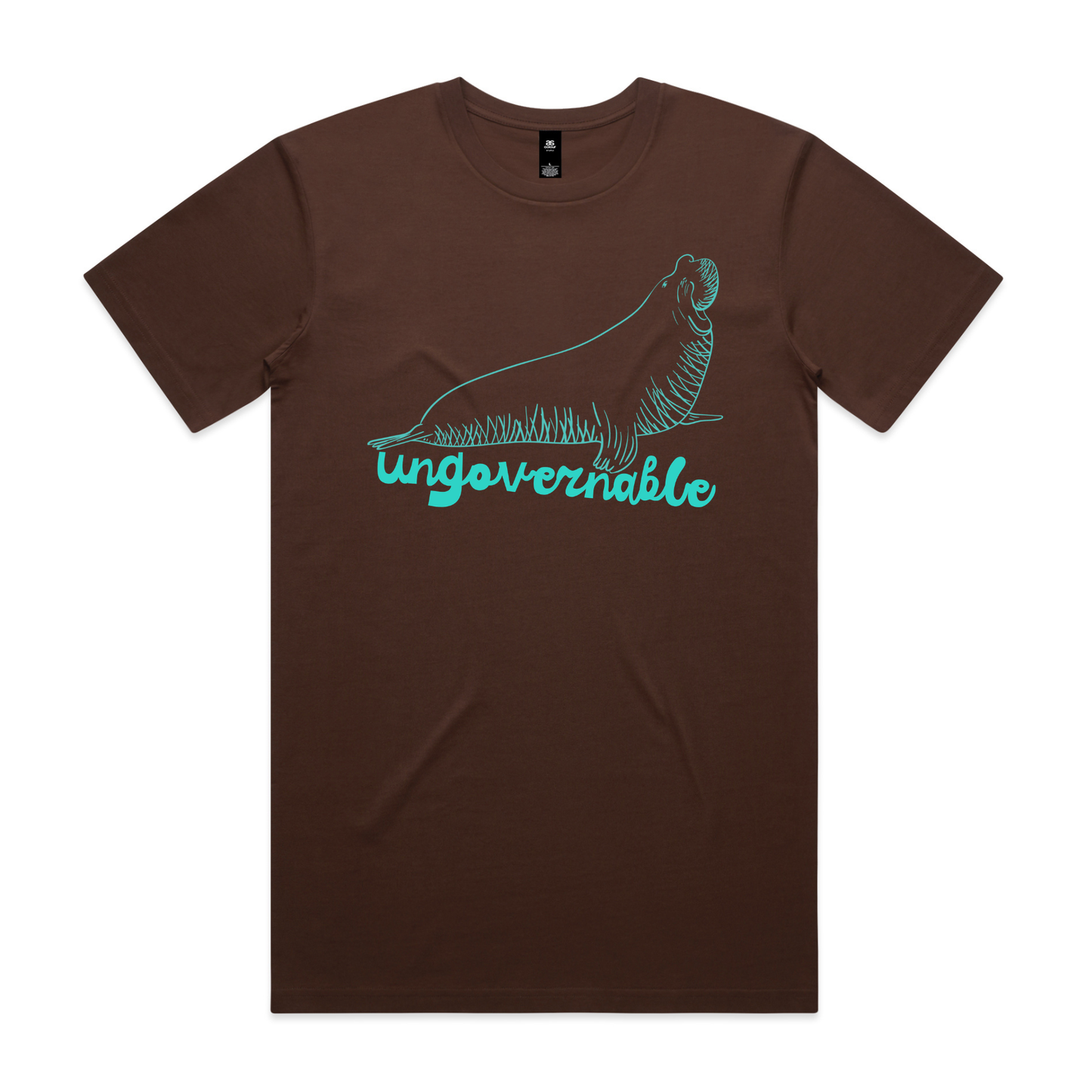ungovernable - neil the seal graphic t-shirt