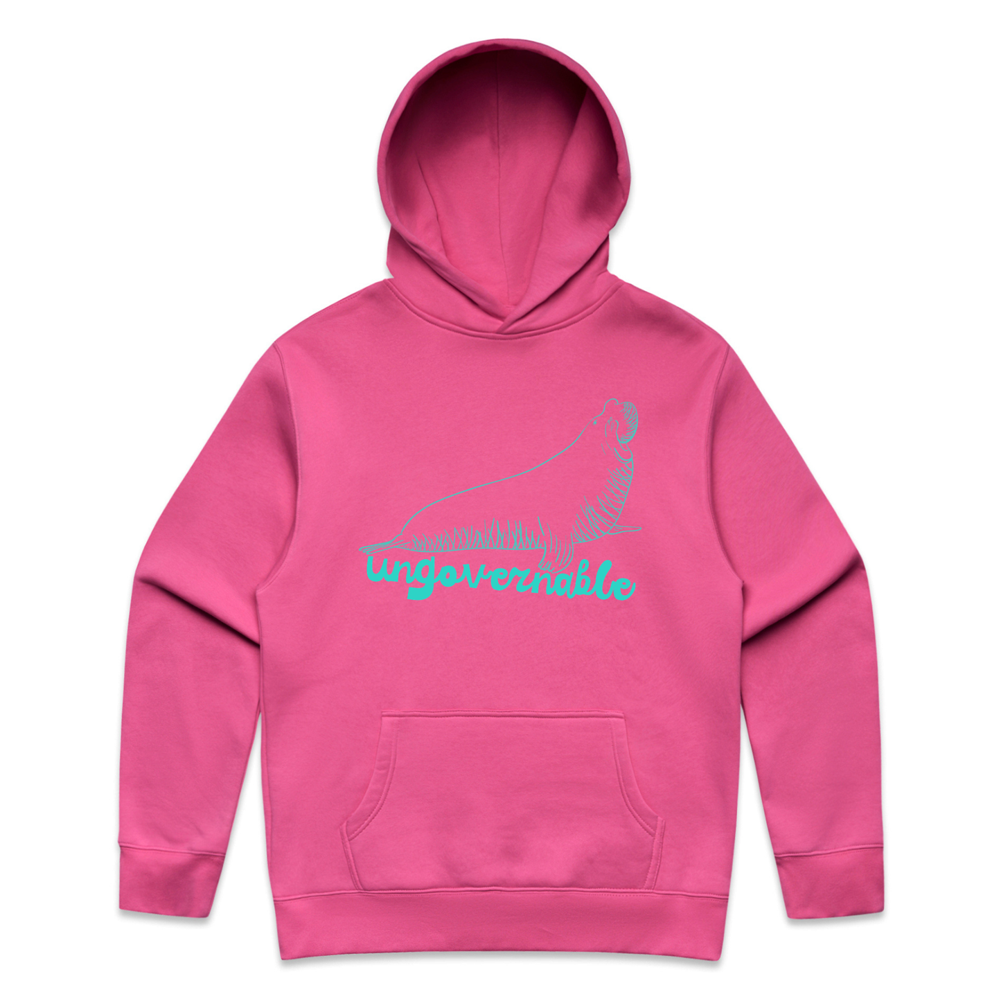 neil the seal - ungovernable - graphic hoodie