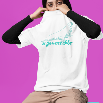 neil the seal - ungovernable - graphic t-shirt