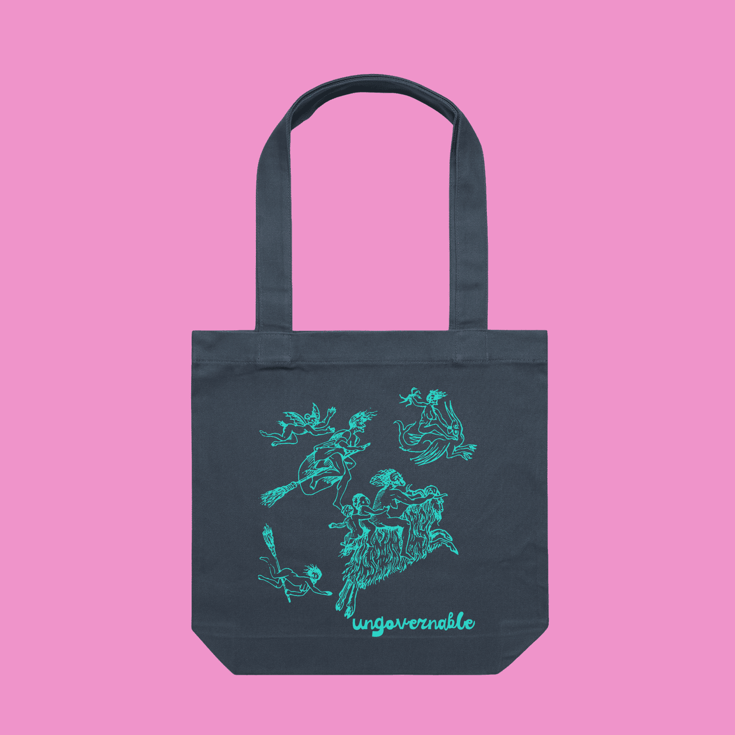 ungovernable | feminist graphic tote