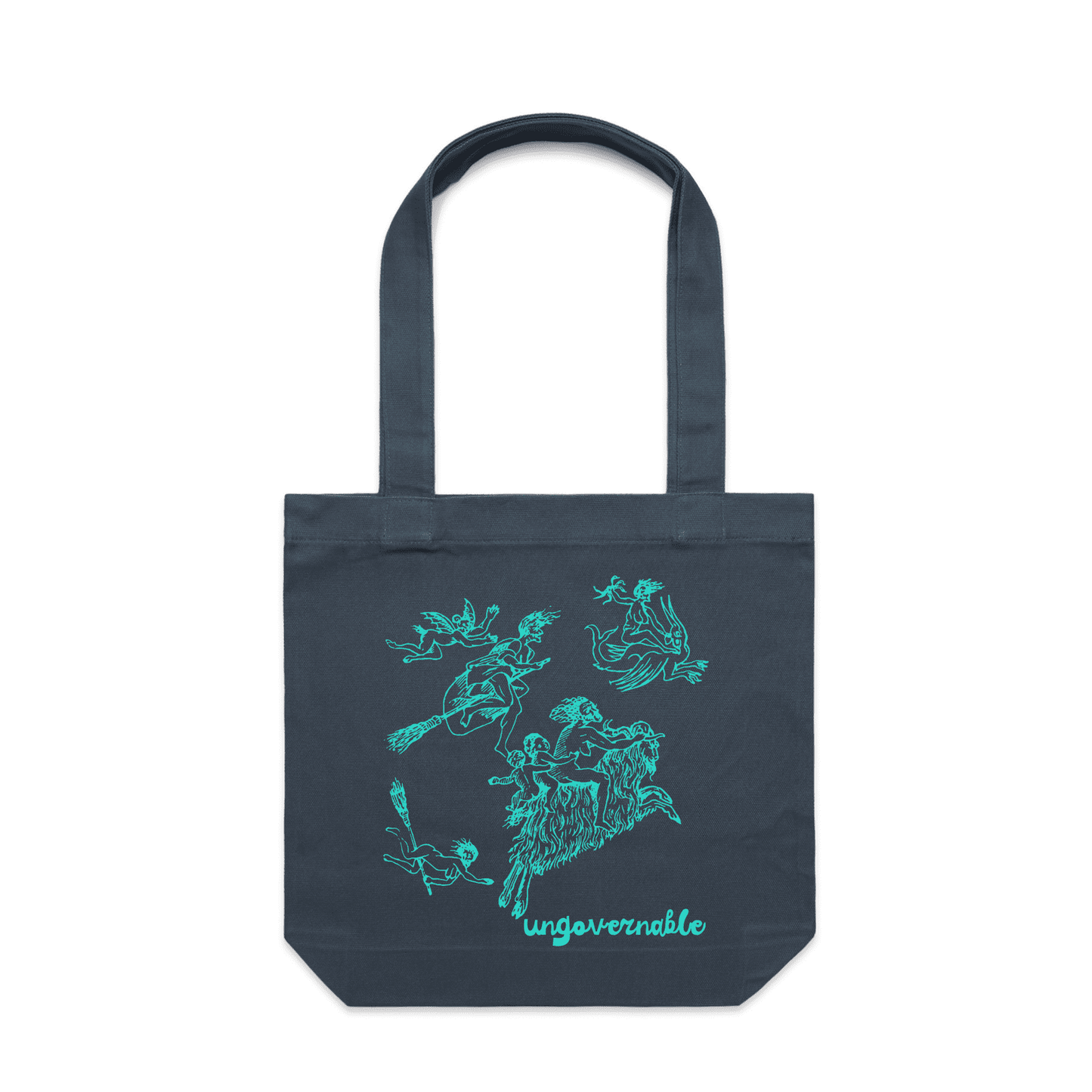 ungovernable | feminist graphic tote