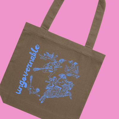 ungovernable | feminist graphic tote