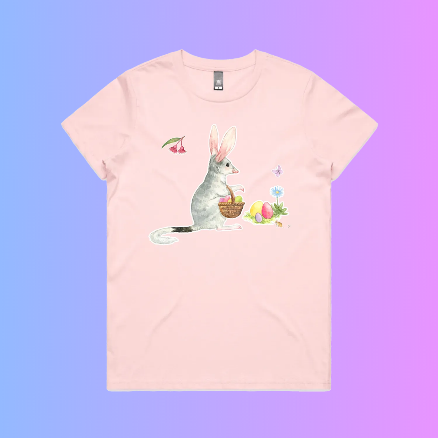 easter bilby - adult maple tee