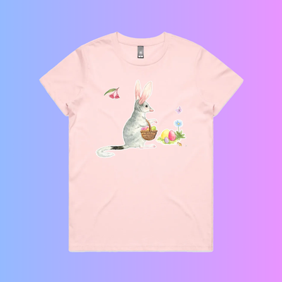 easter bilby - adult maple tee