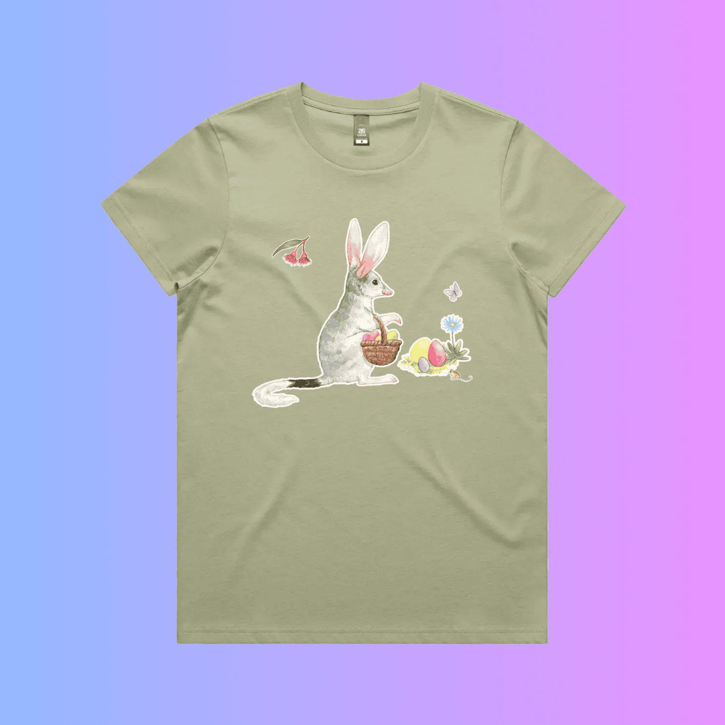 easter bilby - adult maple tee - extra colours SPECIAL ORDER closes 26 MARCH