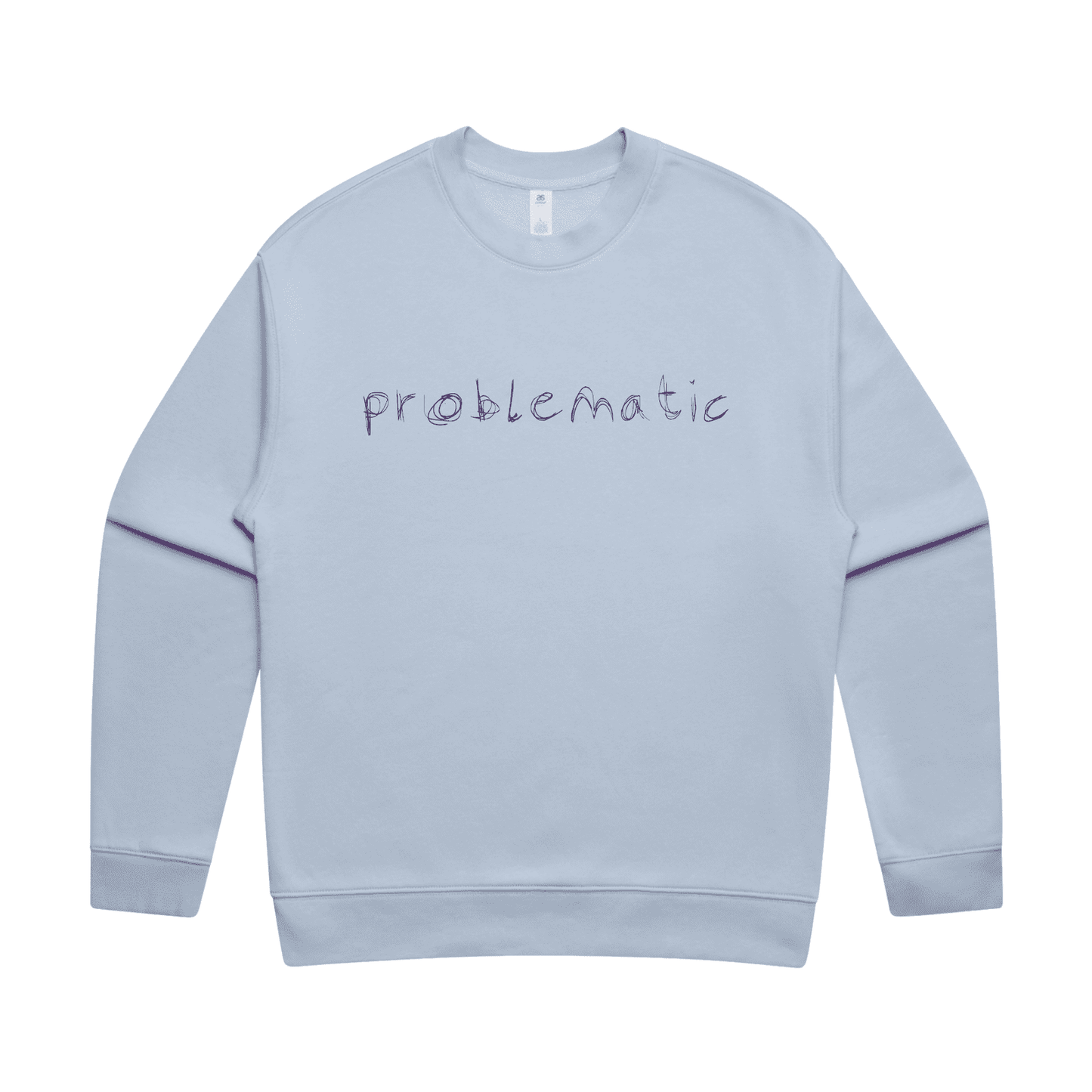 "Problematic" - unisex sweater in powder - fthis