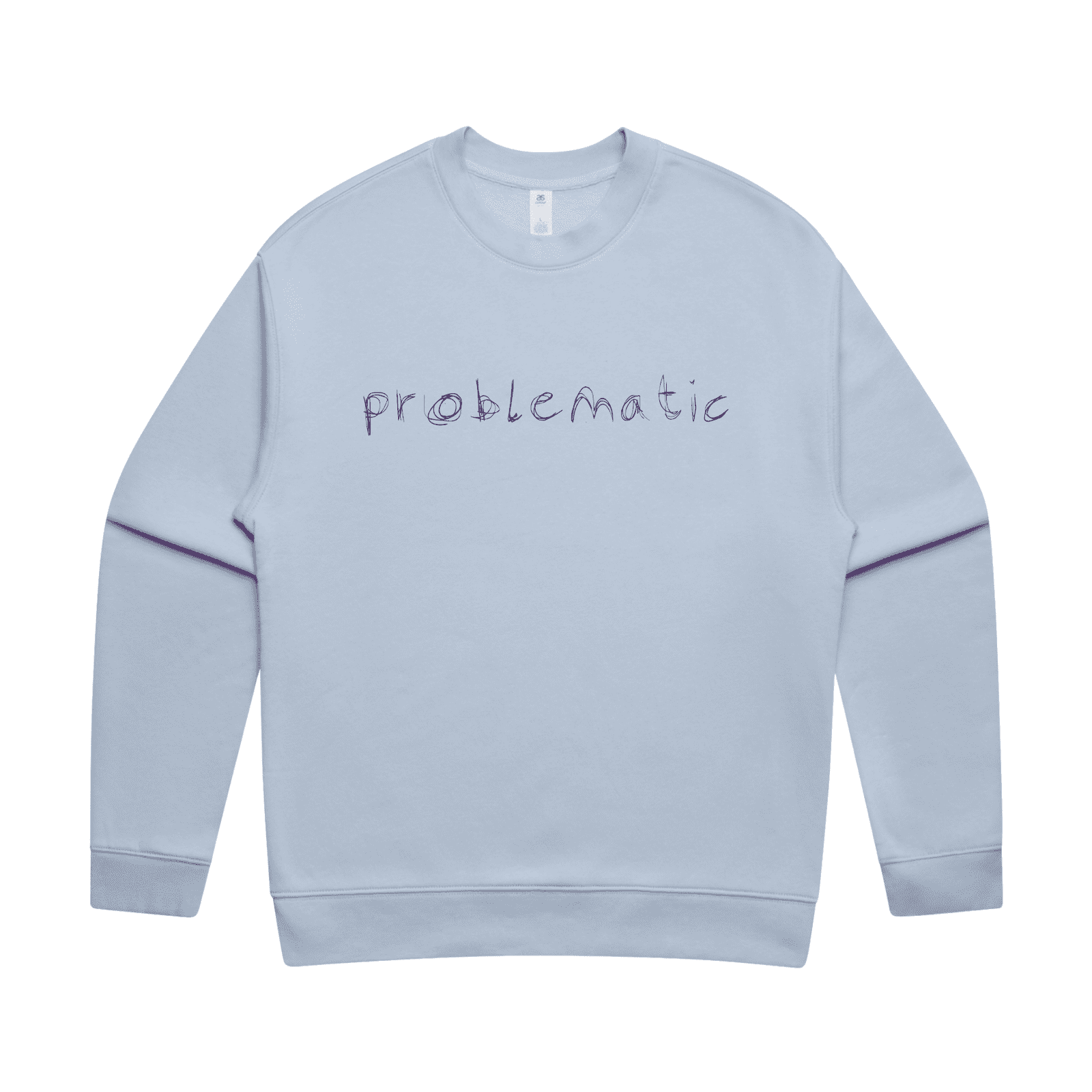 "Problematic" - unisex sweater in powder - fthis