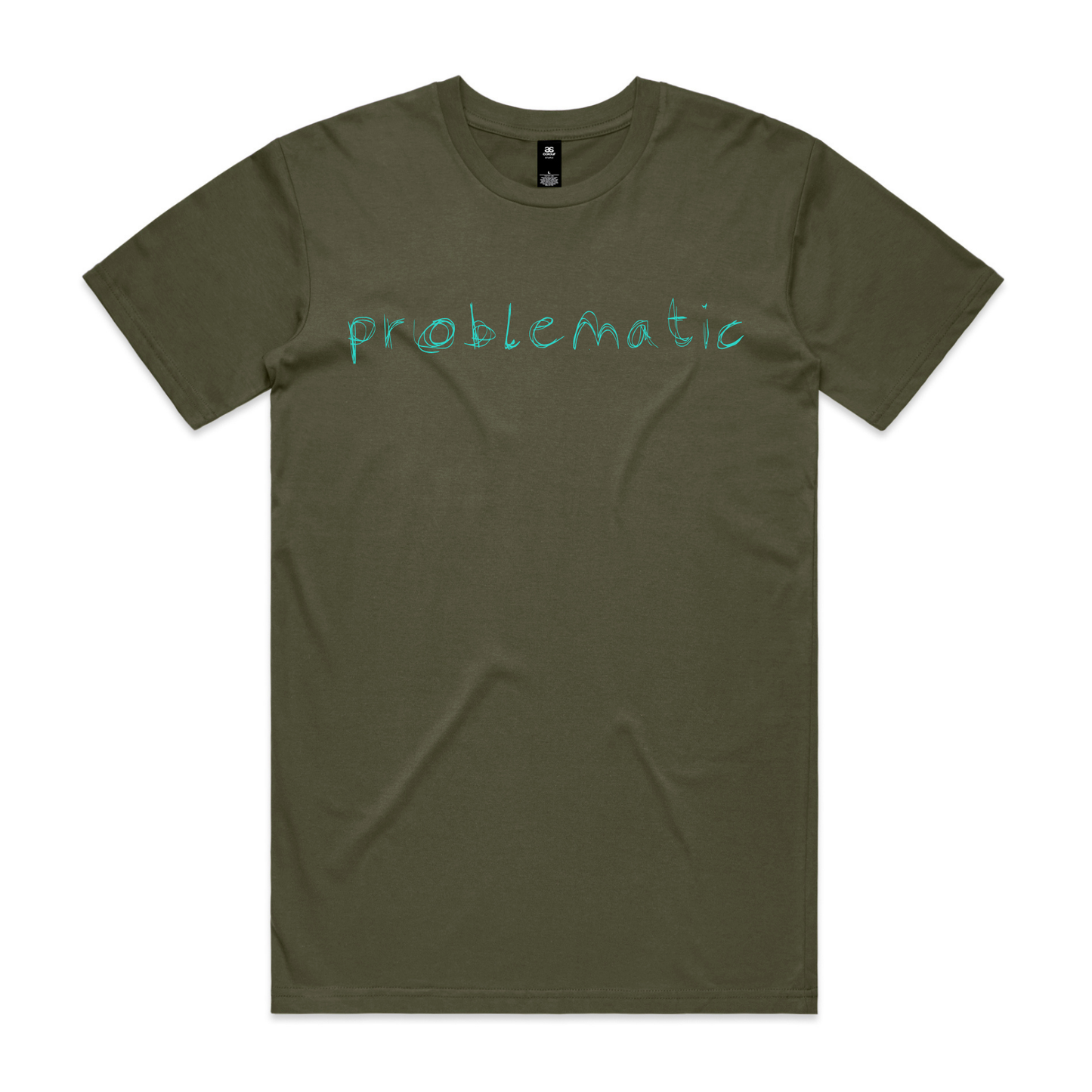 problematic | bold typography tee - honestly, this is too easy - staple