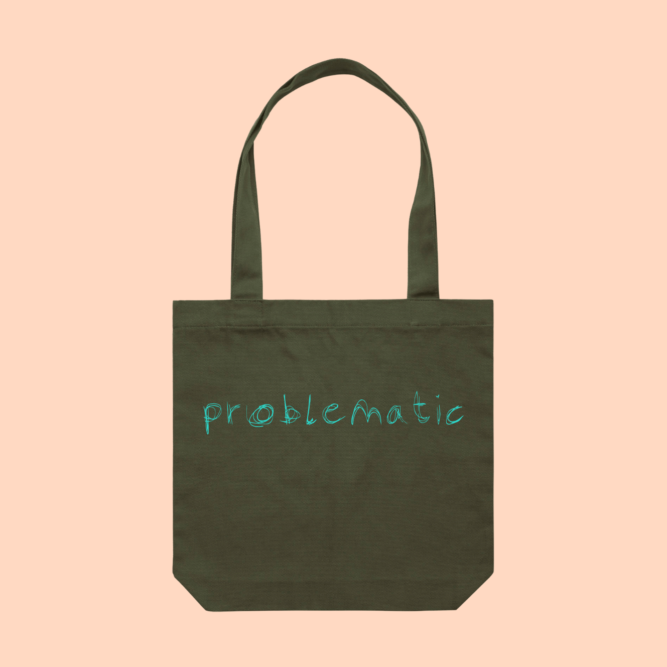 problematic | bold typography - honestly, this is too easy - tote