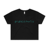 problematic | bold typography tee - honestly, this is too easy - crop