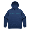 "Problematic" - men's hoodie in cobalt - fthis