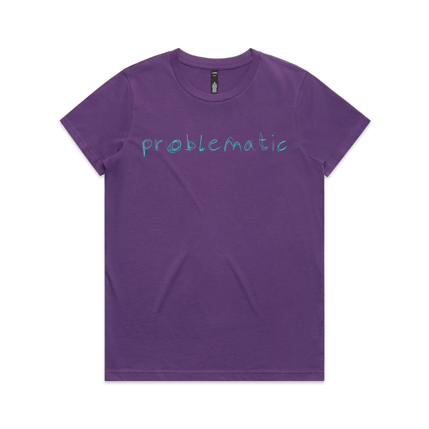 problematic| bold typography tee - honestly, this is too easy - maple
