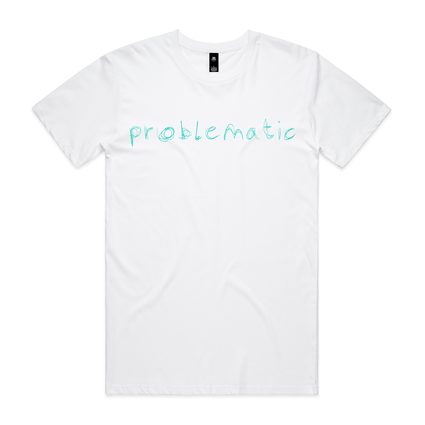 problematic | bold typography tee - honestly, this is too easy - staple