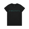 "Problematic" - women's t-shirt in black - fthis
