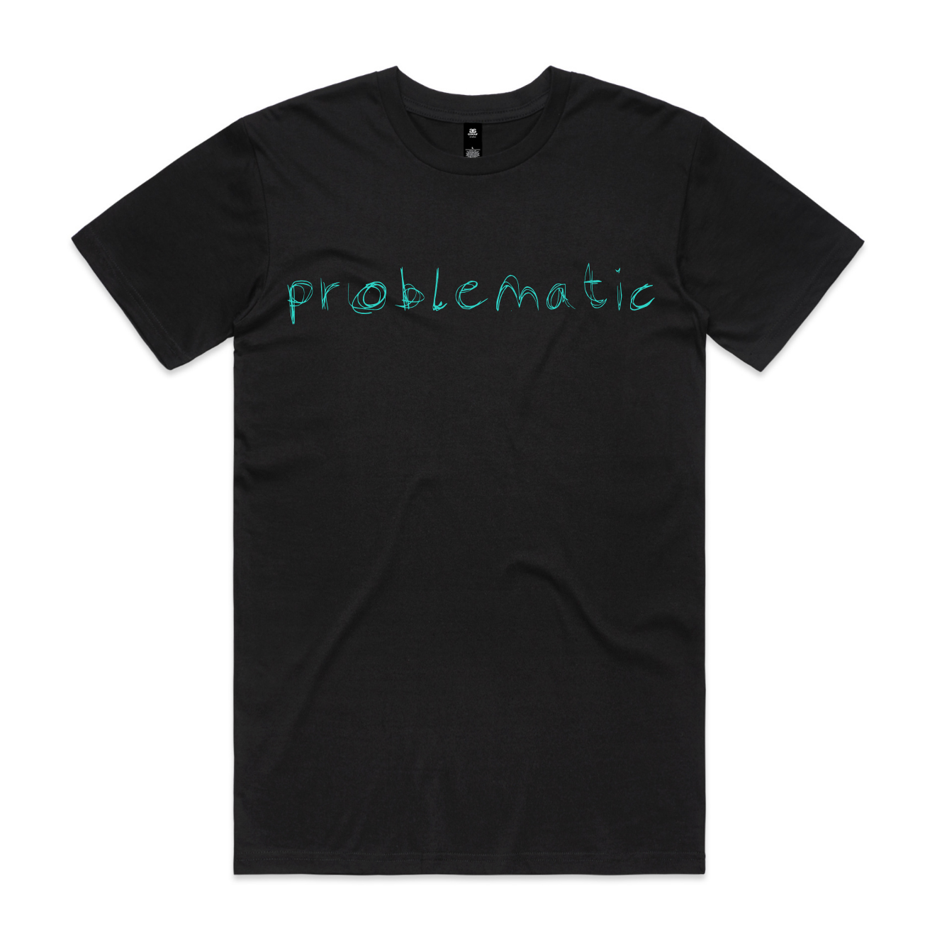 problematic | bold typography tee - honestly, this is too easy - staple