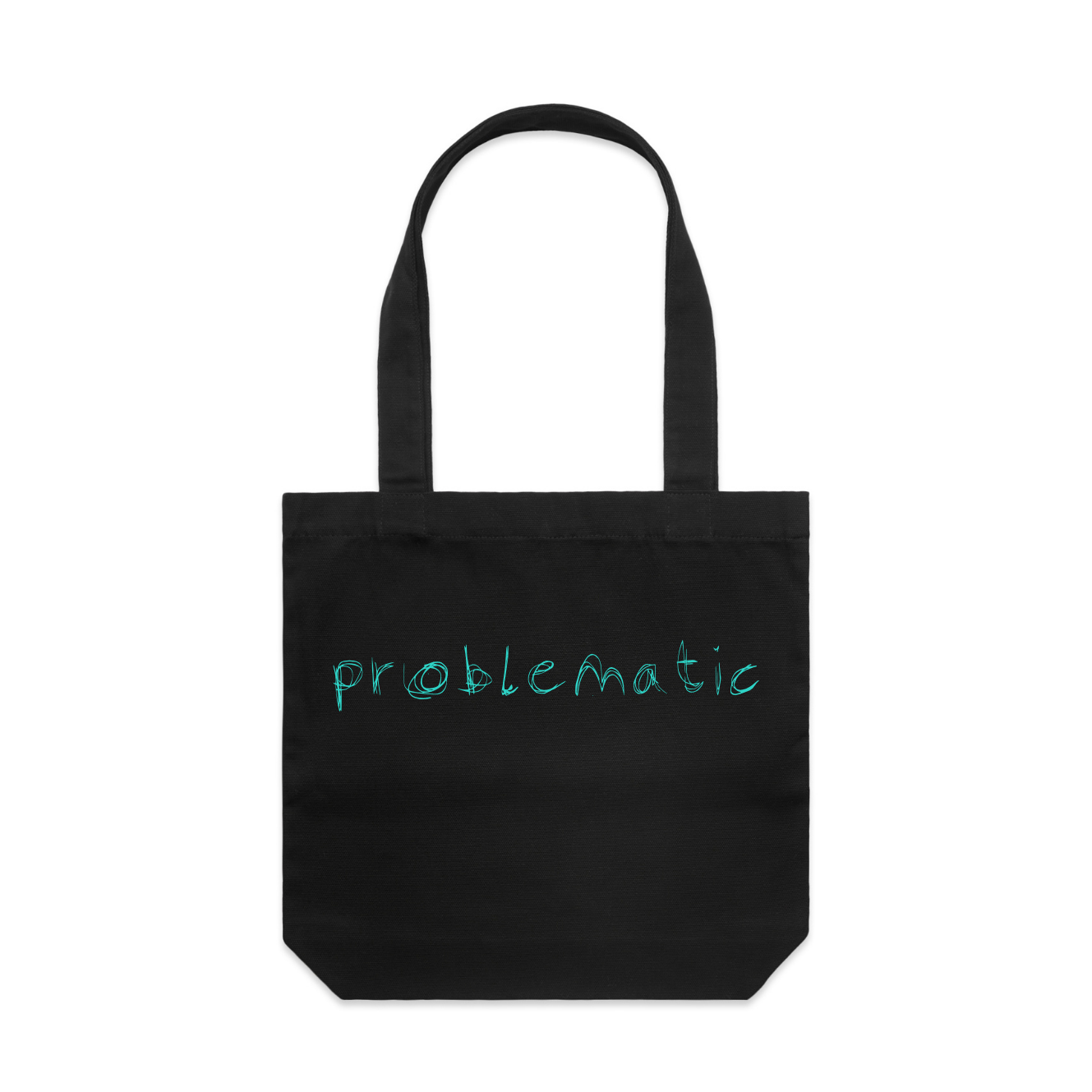 problematic | bold typography - honestly, this is too easy - tote