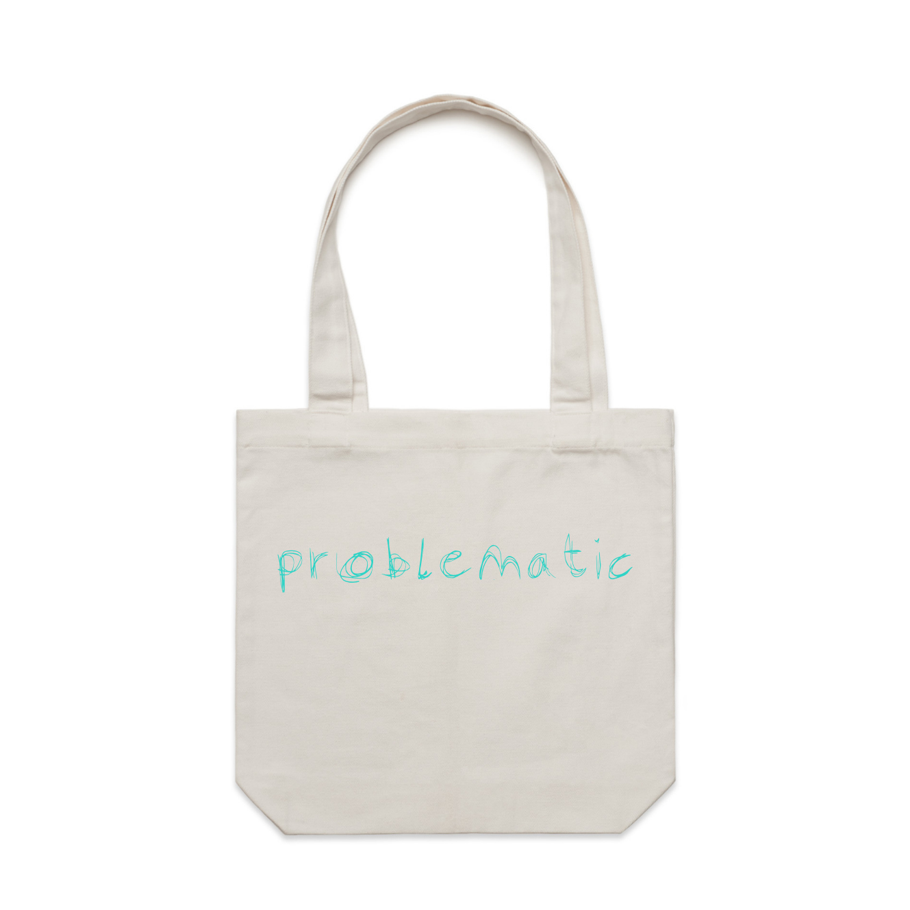 problematic | bold typography - honestly, this is too easy - tote