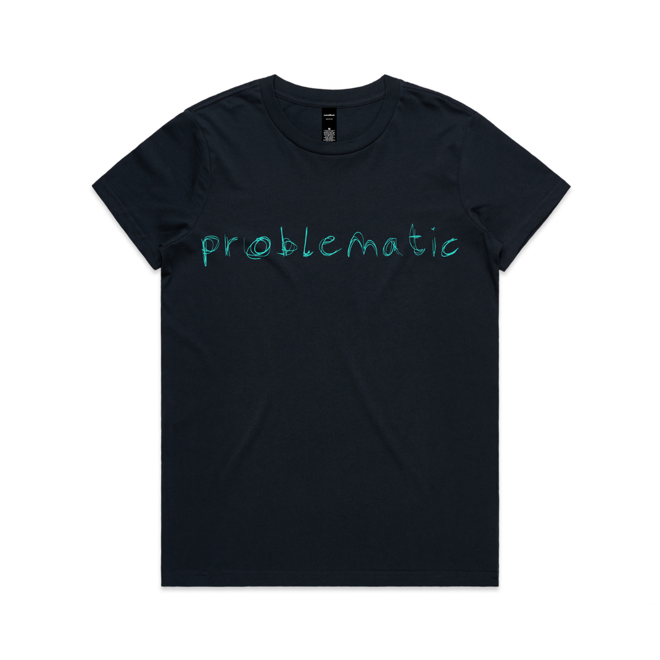 problematic| bold typography tee - honestly, this is too easy - maple