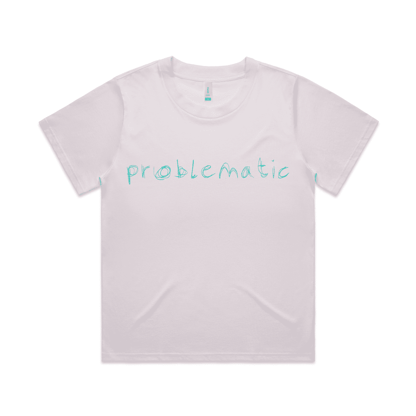 "Problematic" - women's boxy t-shirt in black - fthis