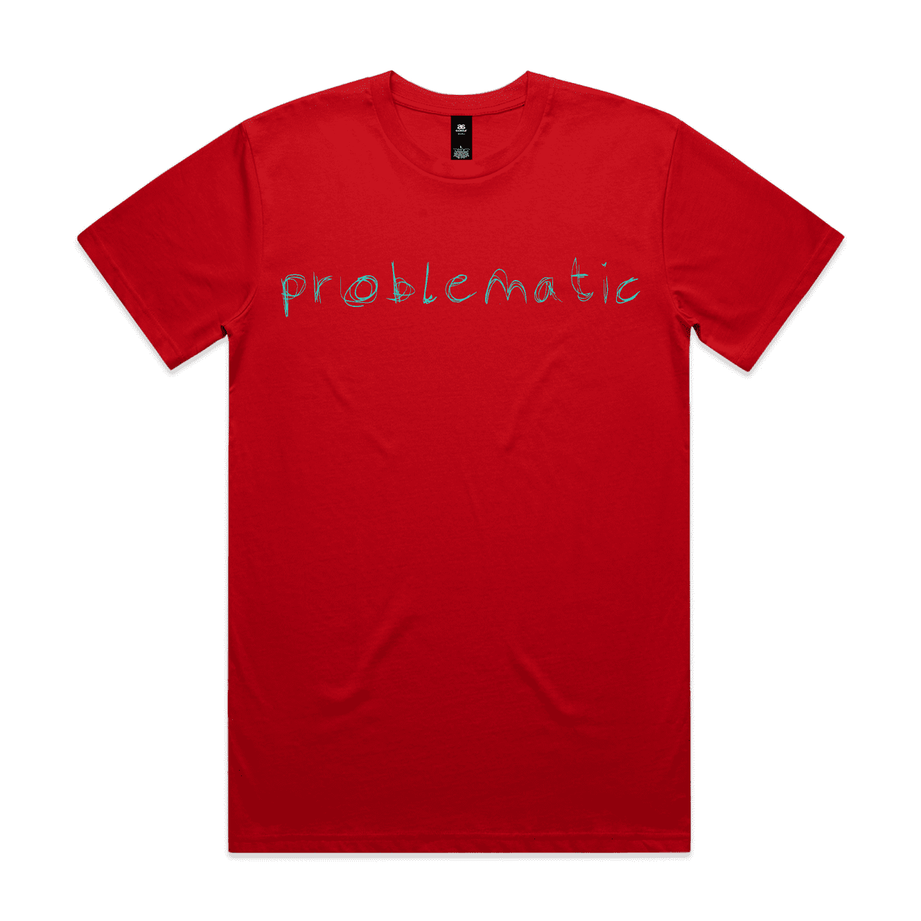 "Problematic" - unisex t-shirt in red - fthis