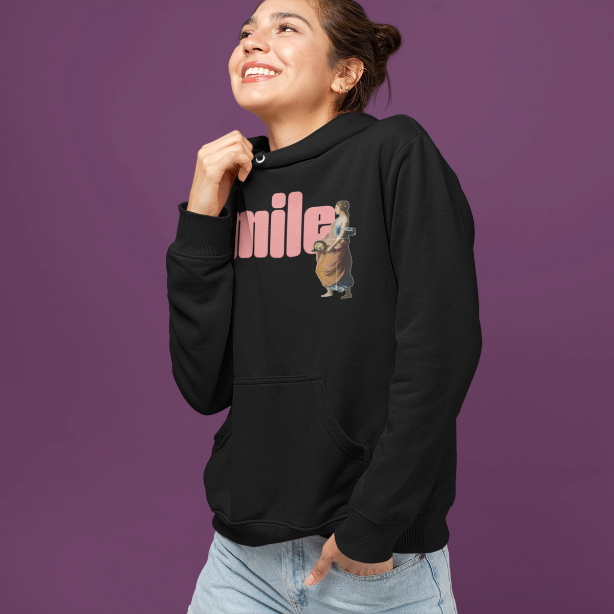 smile | feminist salome hoodie & sweater