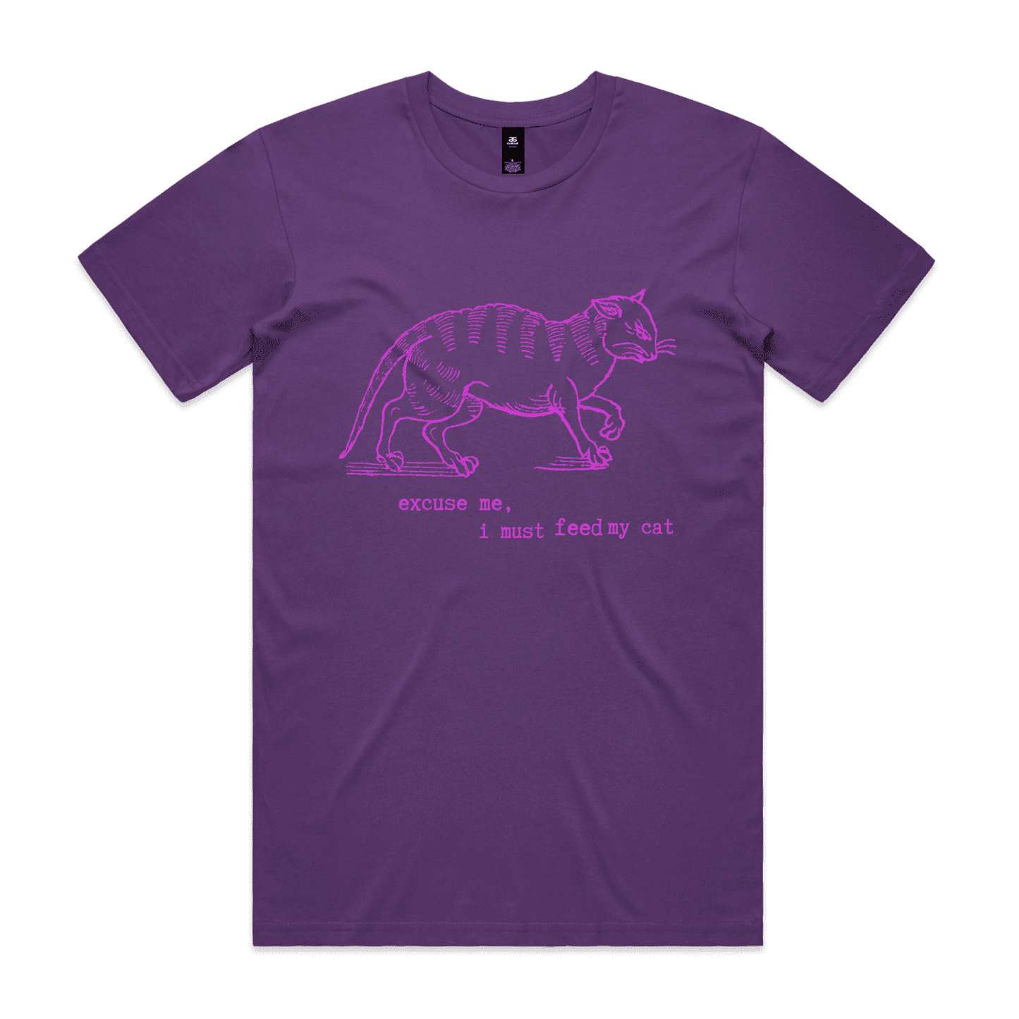 I must feed my cat | vintage design t-shirt - men's regular tee