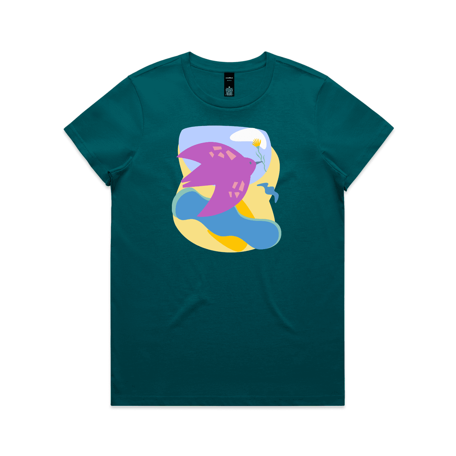"River to the sea - peace" - woman - AS Colour - atlantic - fthis