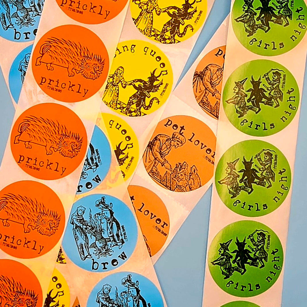 tiny acts of rebellion | whimsical sticker pack