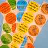 tiny acts of rebellion | misanthrope sticker pack