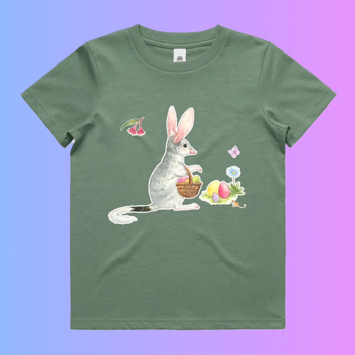 easter bilby - kids staple tee - SPECIAL ORDER closes 26 April