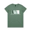river to sea | protest tee - maple