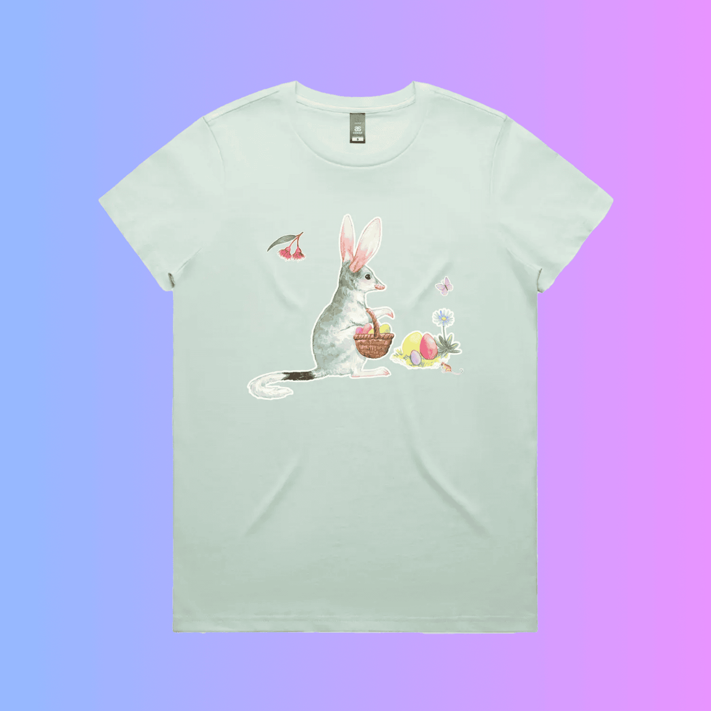 easter bilby - adult maple tee - extra colours SPECIAL ORDER closes 26 MARCH