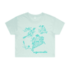 ungovernable | feminist graphic tee - crop