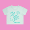 ungovernable | feminist graphic tee - crop