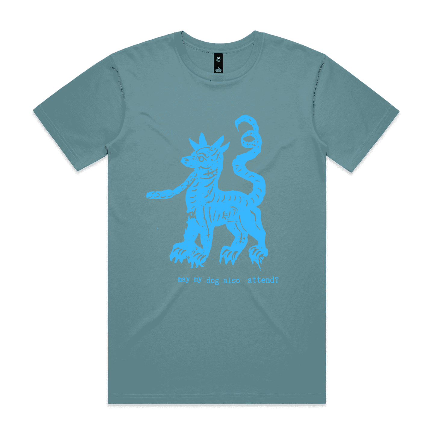may my dog also attend? | witchy dog lover tee – men's unisex tee
