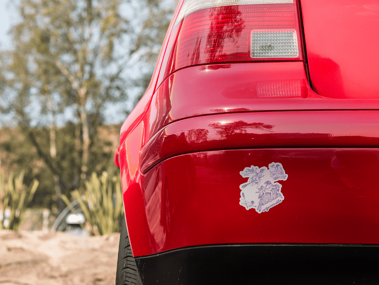 ungovernable | feminist sticker