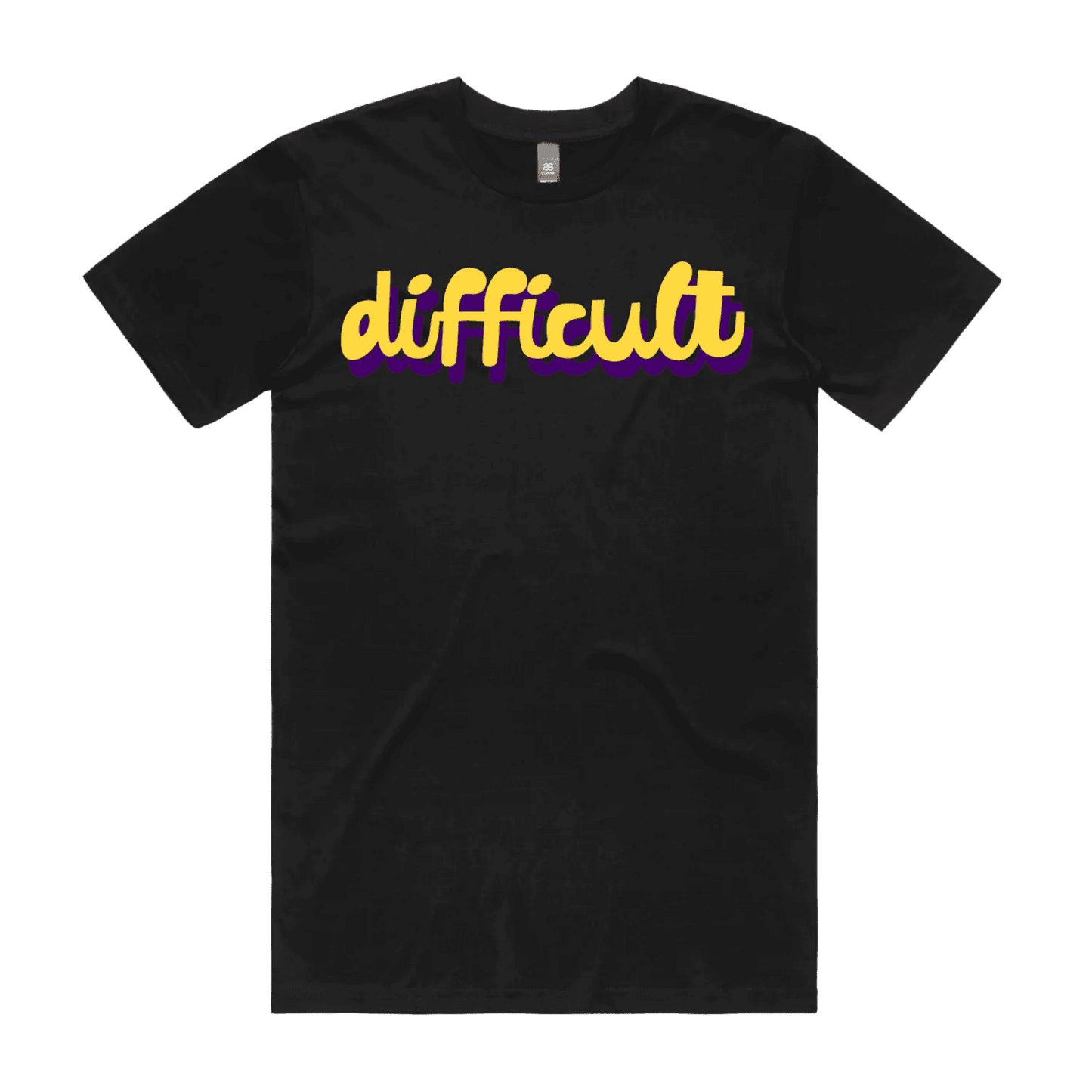 difficult | bold typography tee - feminists speak up - staple
