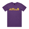 difficult | bold typography tee - feminists speak up - staple
