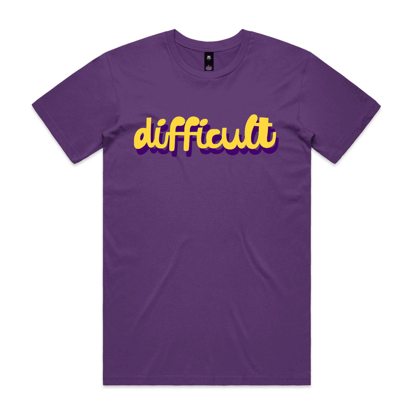 difficult | bold typography tee - feminists speak up - staple