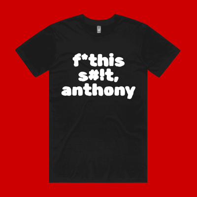 Poli-tees | direct your rage at anthony - staple